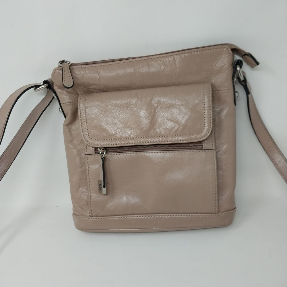 Giani Bernini Tan Crossbody Bag